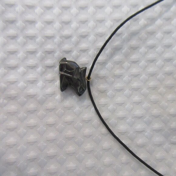 BLACK Bunny HEMATITE gemstone - Picture 4 of 7